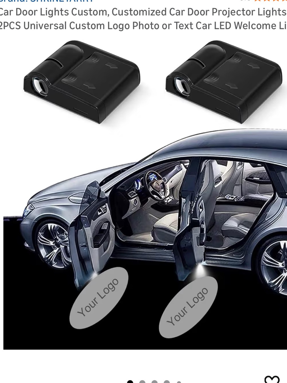Car Door LED Projector Welcome Lights